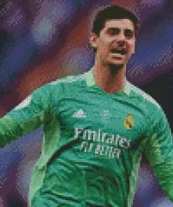 Belgian Thibaut Courtois Diamond Painting