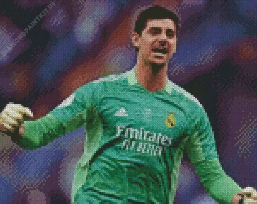 Belgian Thibaut Courtois Diamond Painting