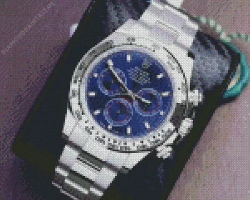 Blue Daytona Diamond Painting