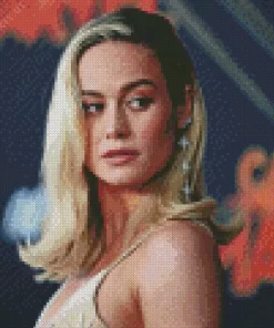 Brie Larson Actress Diamond Painting