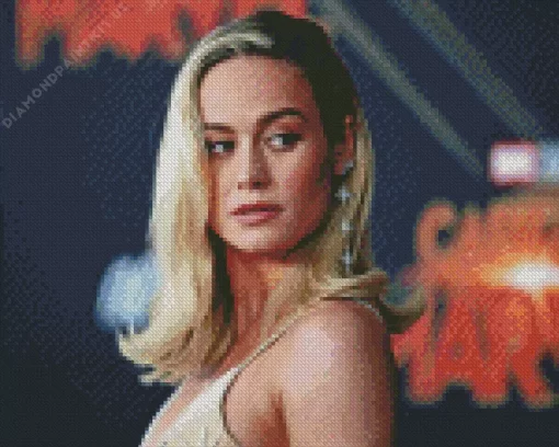 Brie Larson Actress Diamond Painting