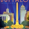 Buffalo New York Poster Diamond Painting