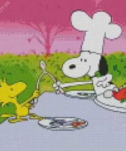 Charlie Brown Thanksgiving Diamond Painting