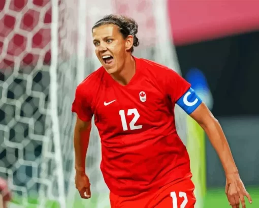 Christine Sinclair Diamond Painting