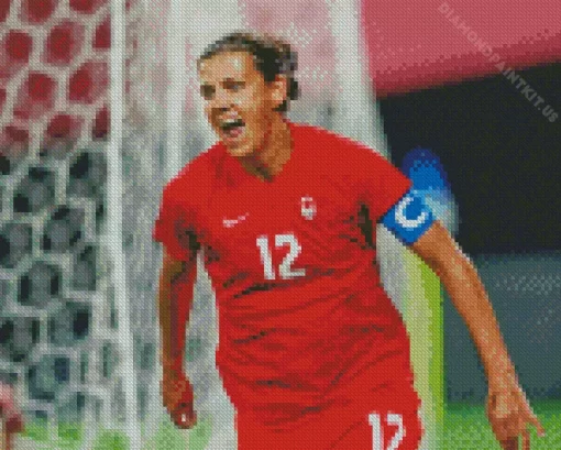 Christine Sinclair Diamond Painting