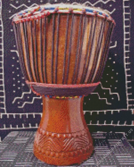 Djembe Instrument Diamond Painting