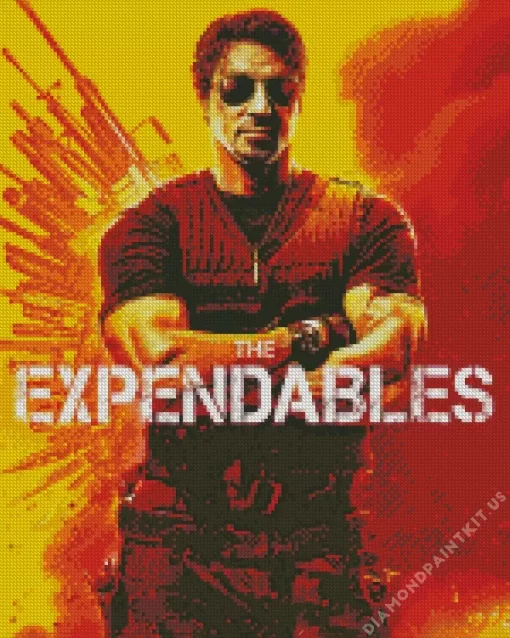 Expendable Movie Poster Diamond Painting