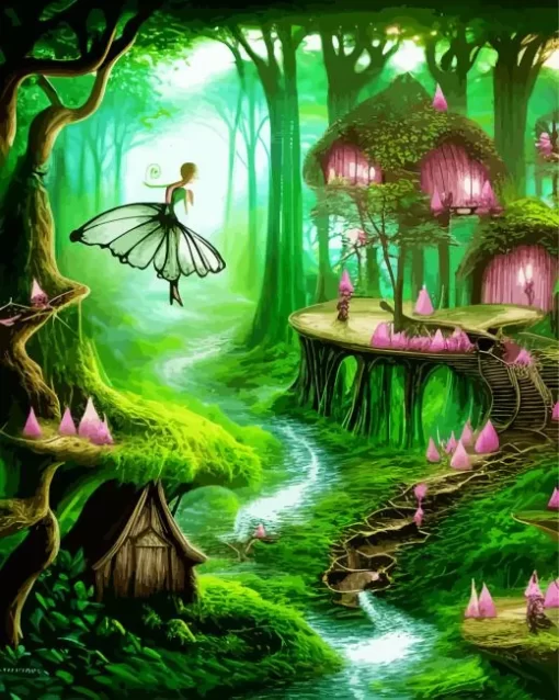 Fairy Forest Diamond Painting