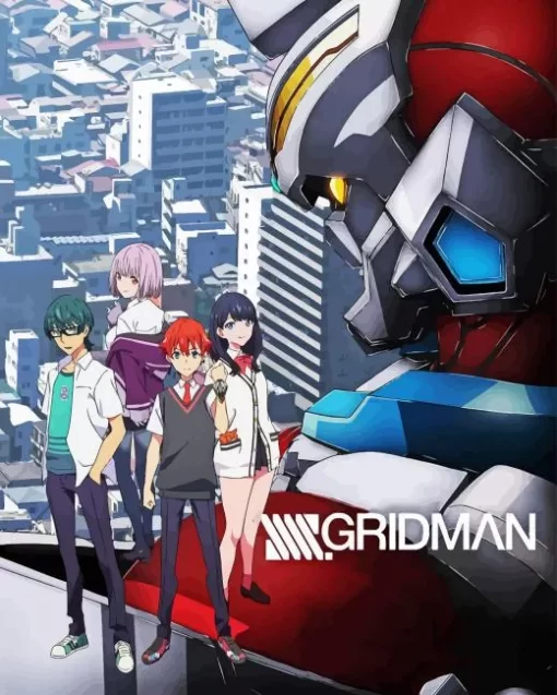 Gridman Diamond Painting