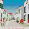 Ile De Re Island Poster Diamond Painting