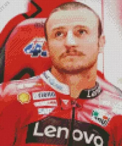 Jack Miller Motorcycle Racer Diamond Painting