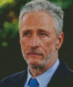 Jon Stewart Diamond Painting