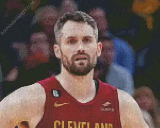 Kevin Love Basketballer Diamond Painting