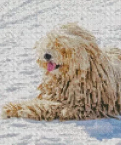 Komondor Diamond Painting