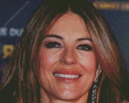 Liz Hurley Diamond Painting