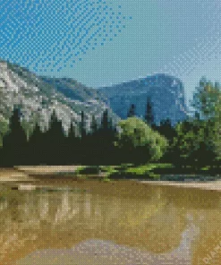 Merced River Diamond Painting