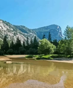 Merced River Diamond Painting