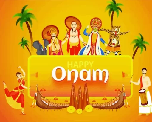 Onam Diamond Painting