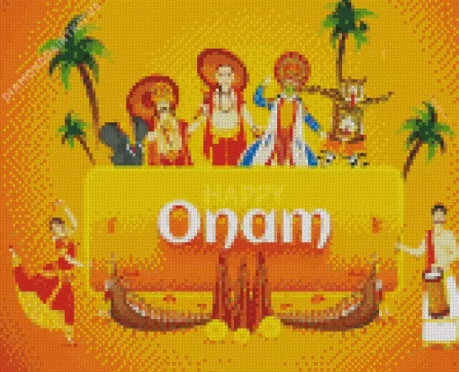 Onam Diamond Painting