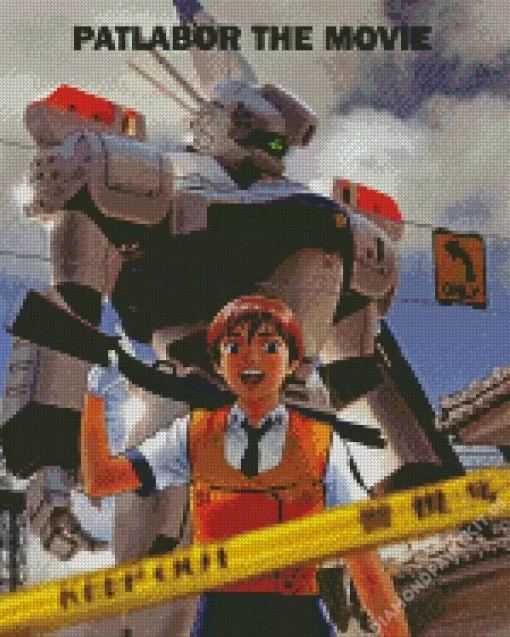 Patlabor The Movie Diamond Painting