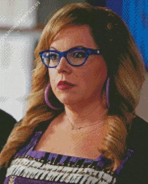 Penelope Garcia Character Diamond Painting