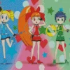 Powerpuff Girls Z Cartoon Diamond Painting