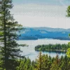 Priest Lake Diamond Painting