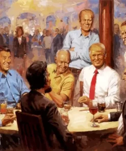 Republican Card Game Diamond Painting