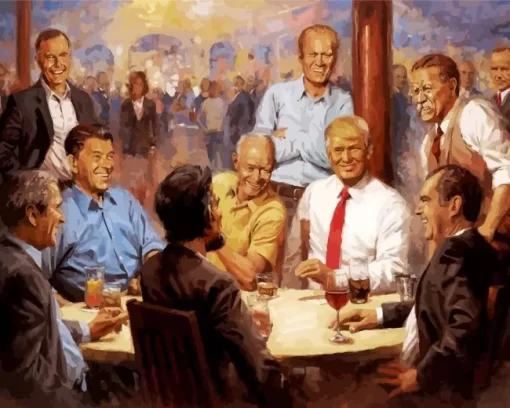 Republican Card Game Diamond Painting