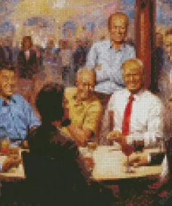 Republican Card Game Diamond Painting