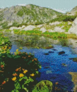 Retezat National Park Nature Diamond Painting