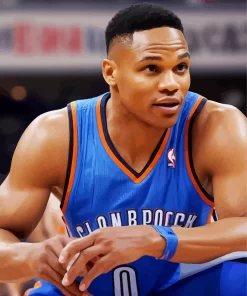 Russell Westbrook Diamond Painting