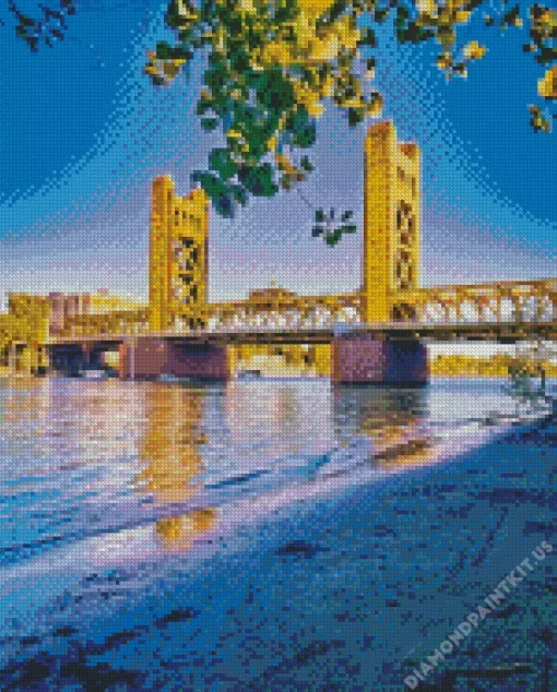 Sacramento Bridge Diamond Painting