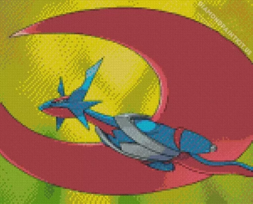 Salamence Diamond Painting