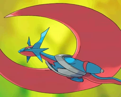 Salamence Diamond Painting