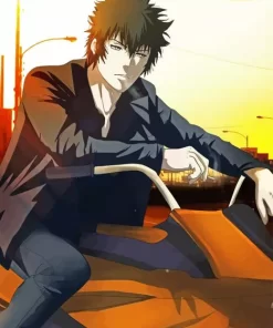 Shinya Kogami Psycho Pass Diamond Painting