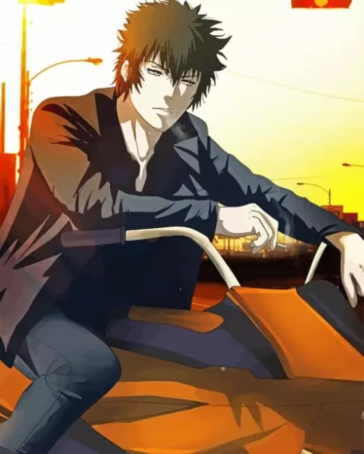 Shinya Kogami Psycho Pass Diamond Painting