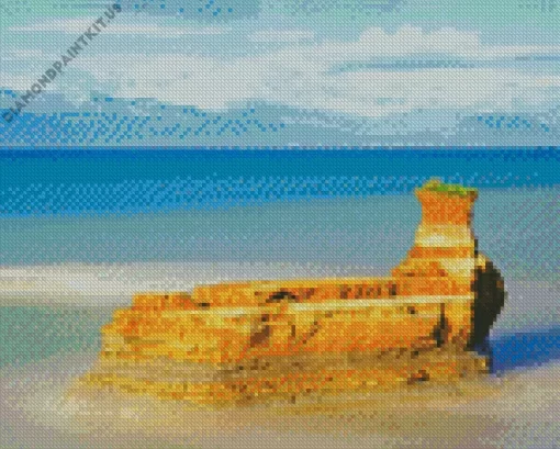 Sidari Apotripiti Beach Diamond Painting