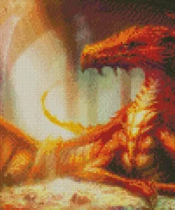 Smaug Lord Of The Rings Diamond Painting