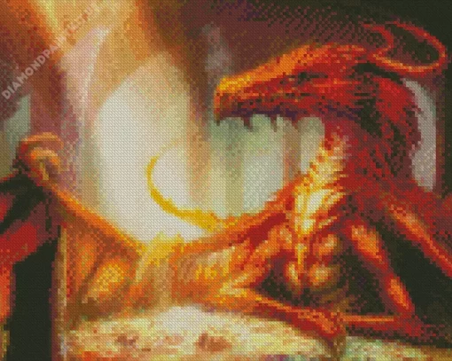 Smaug Lord Of The Rings Diamond Painting