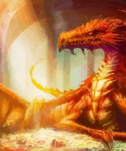 Smaug Lord Of The Rings Diamond Painting