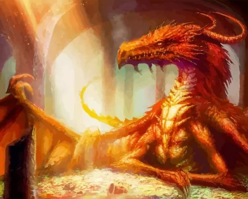 Smaug Lord Of The Rings Diamond Painting