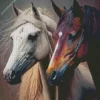 Stallion Horses Diamond Painting