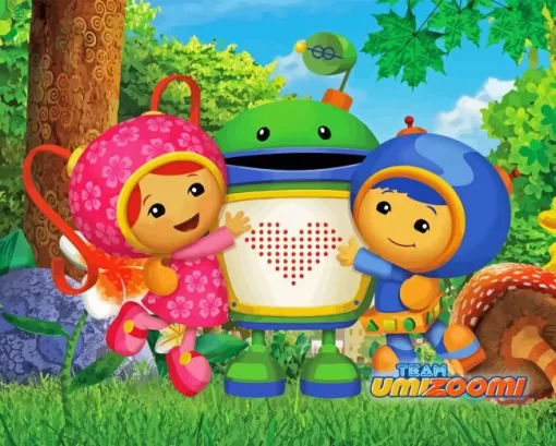 Team Umizoomi Animation Diamond Painting