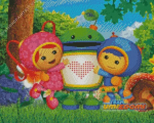 Team Umizoomi Animation Diamond Painting