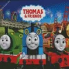 Thomas and Friends Poster Diamond Painting