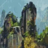 Tianzi Mountain Diamond Painting