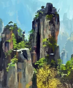 Tianzi Mountain Diamond Painting