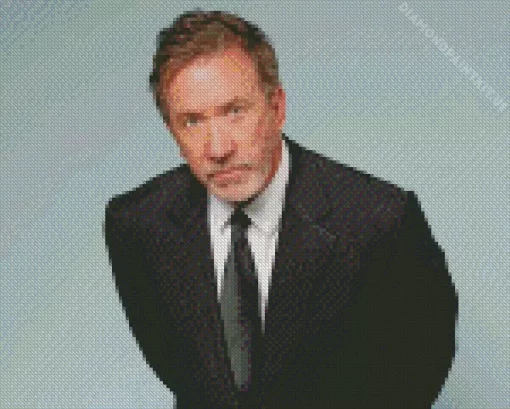 Tim Allen Comedian Diamond Painting