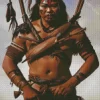 Tribal Warrior Diamond Painting